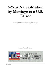 Thumbnail for Rocket Immigration Petitions Immigration Visa 3-Year Naturalization by Marriage to a U.S. Citizen