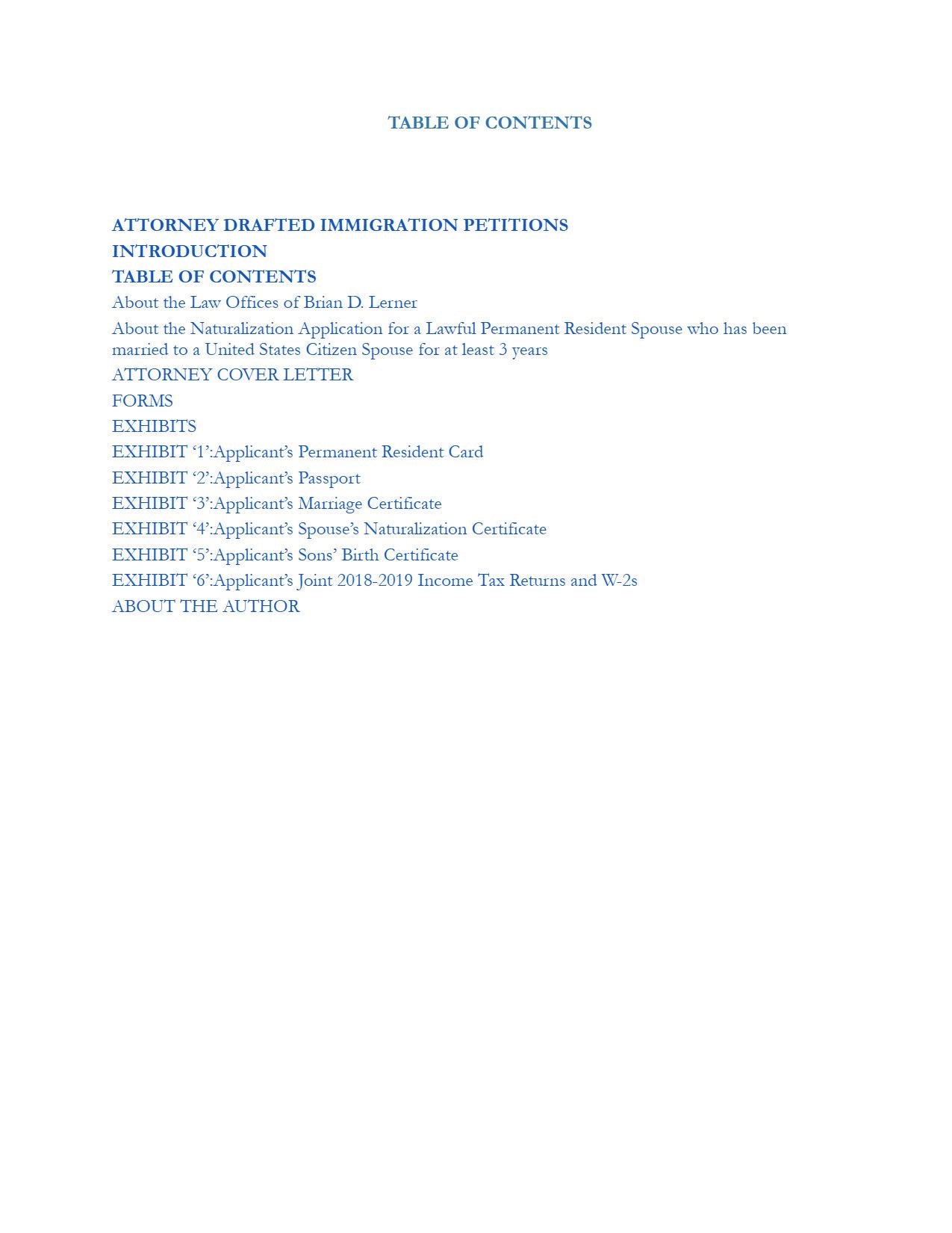 3-Year Naturalization by Marriage to a U.S. Citizen