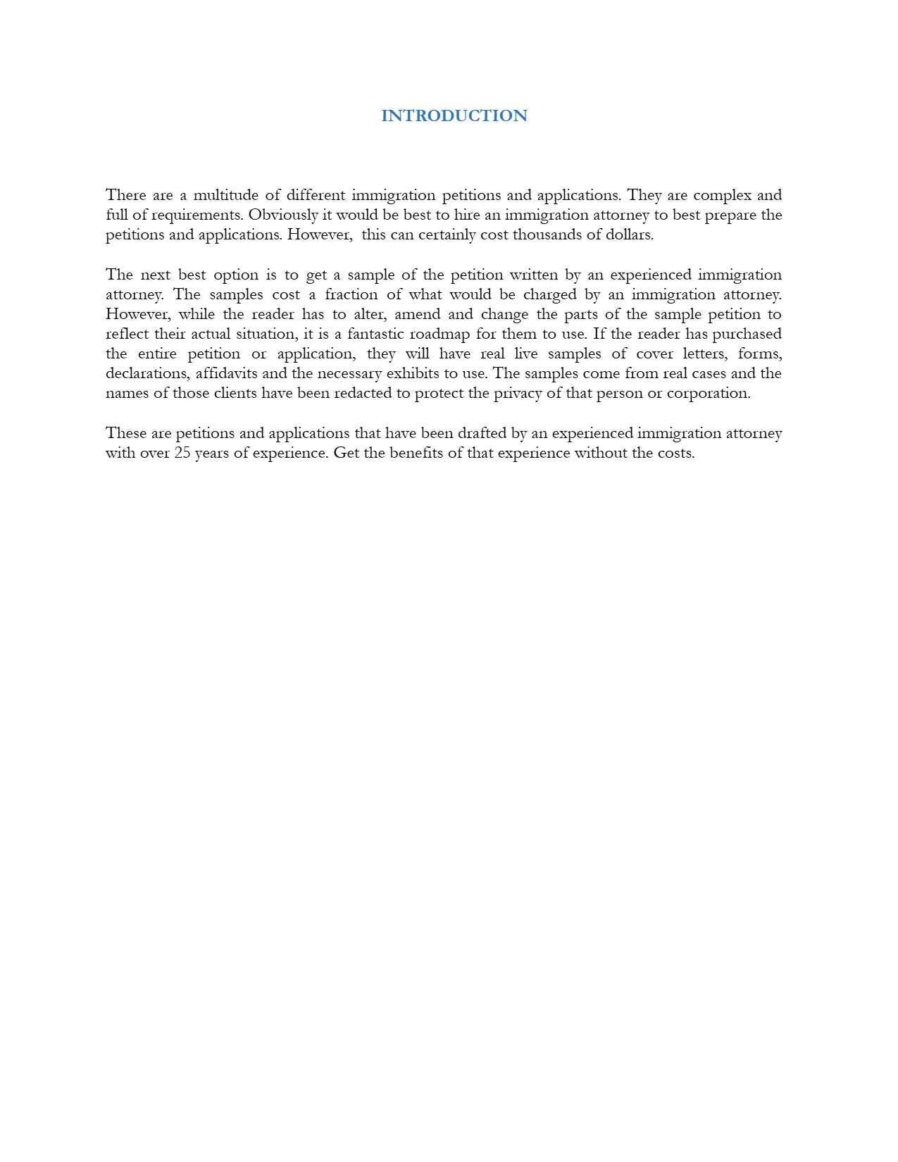 Application for Asylum Based Upon Gender Discrimination and Sexual Abuse