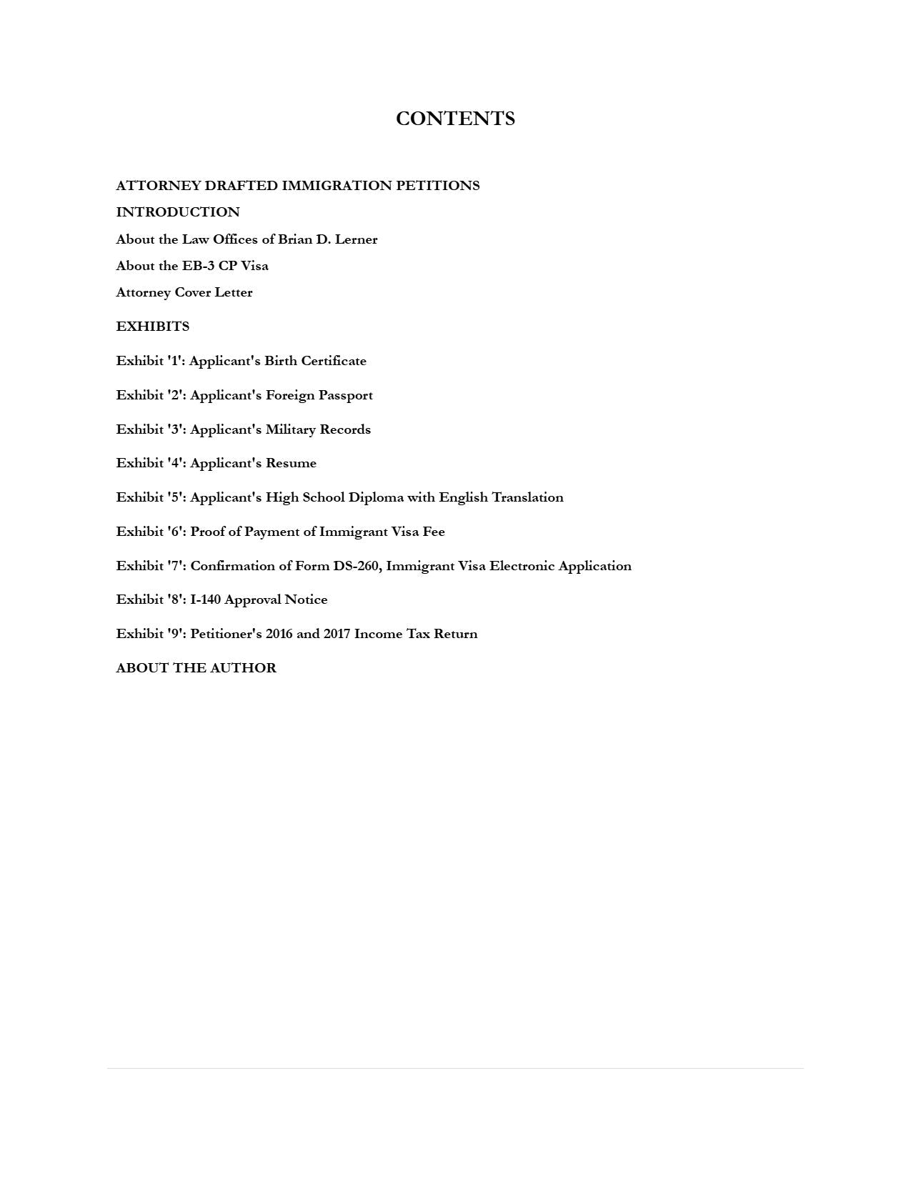 EB-3 Consular Processing