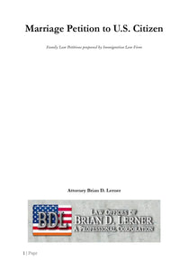 Thumbnail for Marriage Petition to U.S. Citizen