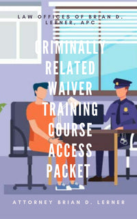 Thumbnail for Criminal Related Waiver Training Course Access Packet