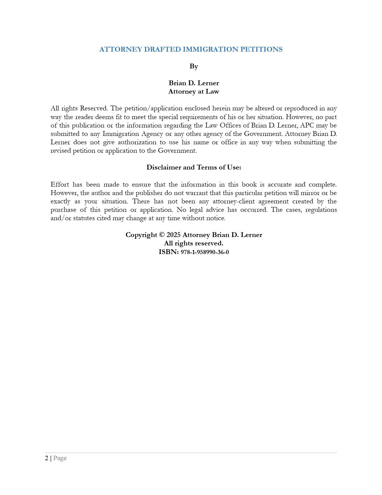 The F-1 Reinstatement Petition