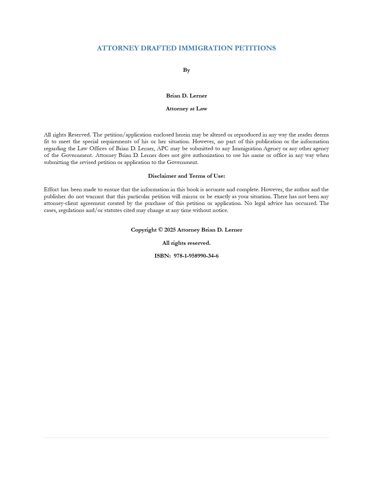 Lawful Permanent Resident Spouse Petitioning Spouse