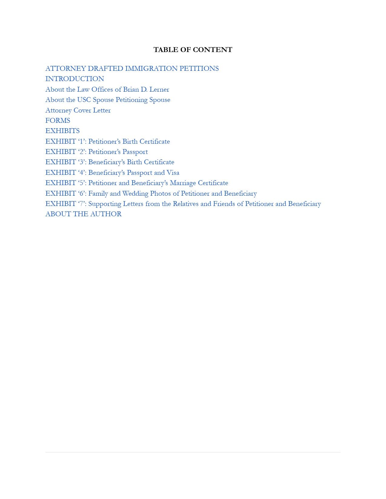 USC Spouse Petitioning Spouse