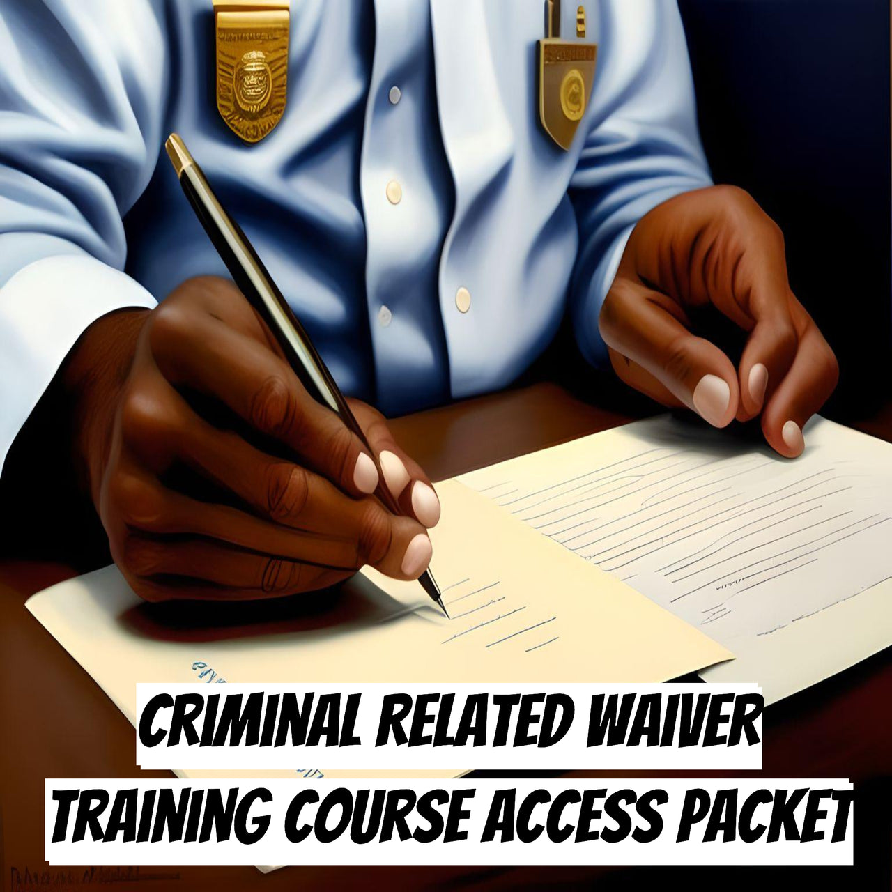 Criminal Related Waiver Training Course Access Packet