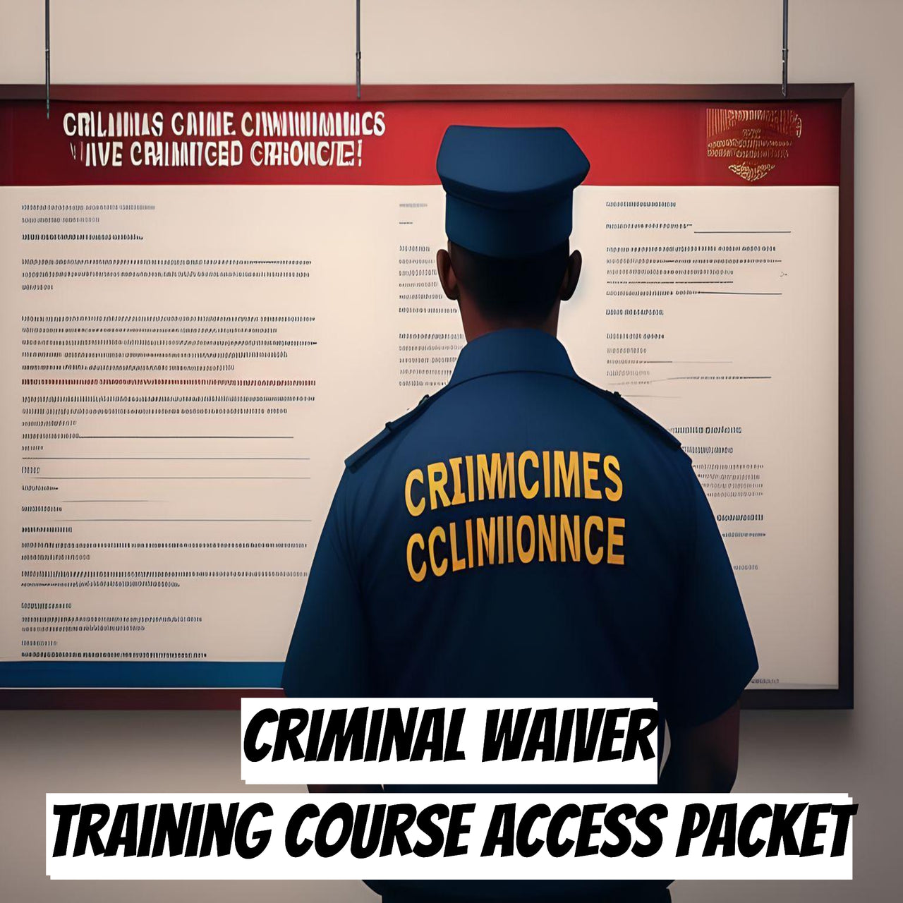 Criminal Waiver Training Course Access Packet