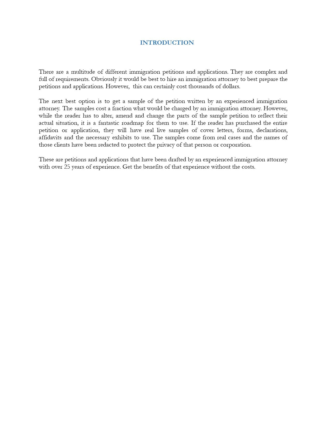 Application for Political Asylum and Religious Asylum Application