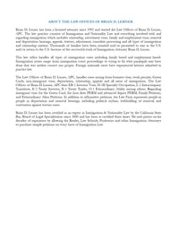 Thumbnail for Application for Political Asylum with Derivatives/Dependants